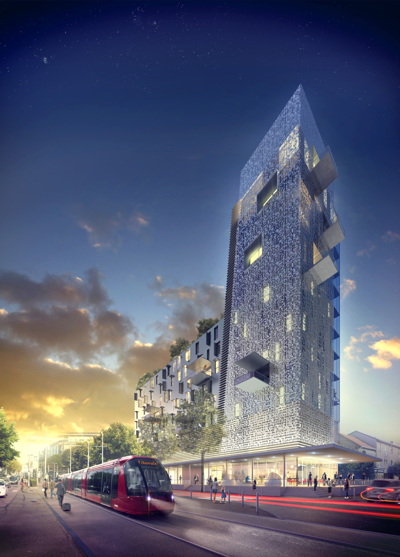 Students housing complex DHA, Urban Planners